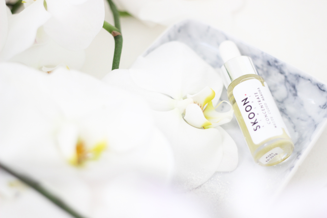 local south african skincare: skoon skin white cloud manuka concentrate