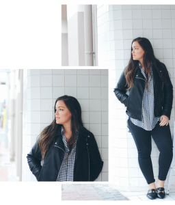 How to Style Gingham in winter