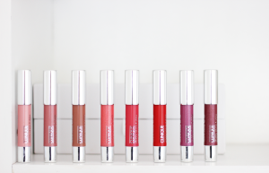 Clinique Chubby Plump & Shine Lip glosses - full range - swatches