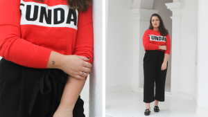 Styling Culottes four ways - plus size